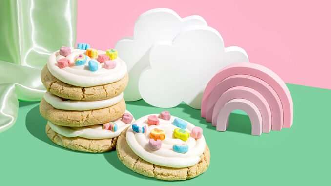 Crumbl Cookies Lucky Charms March St Patricks Day