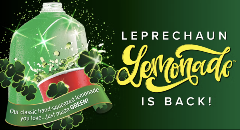 Raising Canes Leprechaun Lemonade