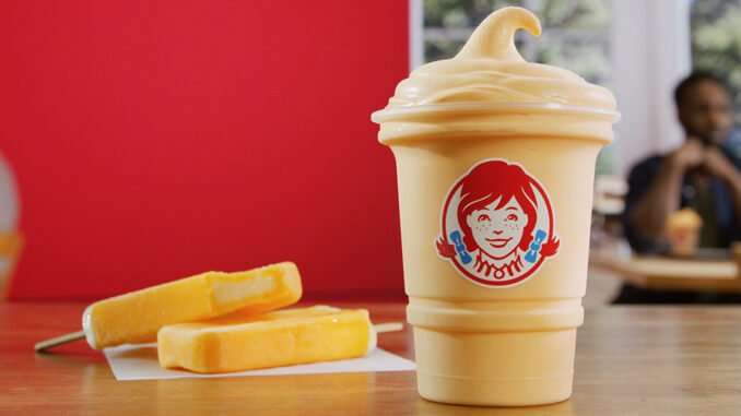 Wendy's Orange Dreamsicle Frosty