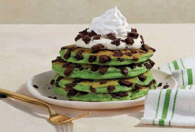 iHop Girl Scout Cookies Thin Mint Pancakes