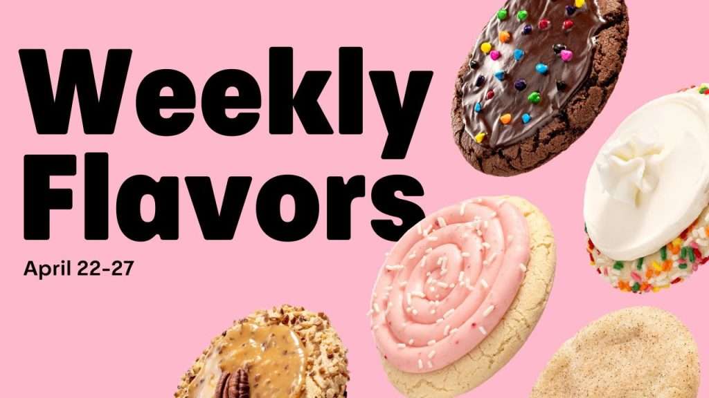 Crumbl Cookies Weekly Flavors April 22nd to April 27th 2024