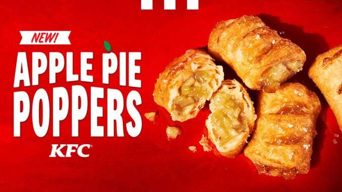 KFC Apple Pie Poppers