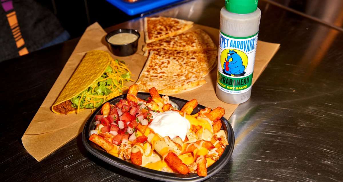 Taco Bell Secret Aardvark Hot Sauce Nacho Fries