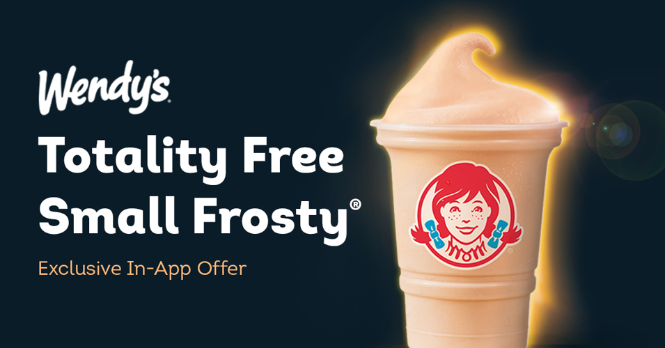 Wendy's Totality Free Small Frosty